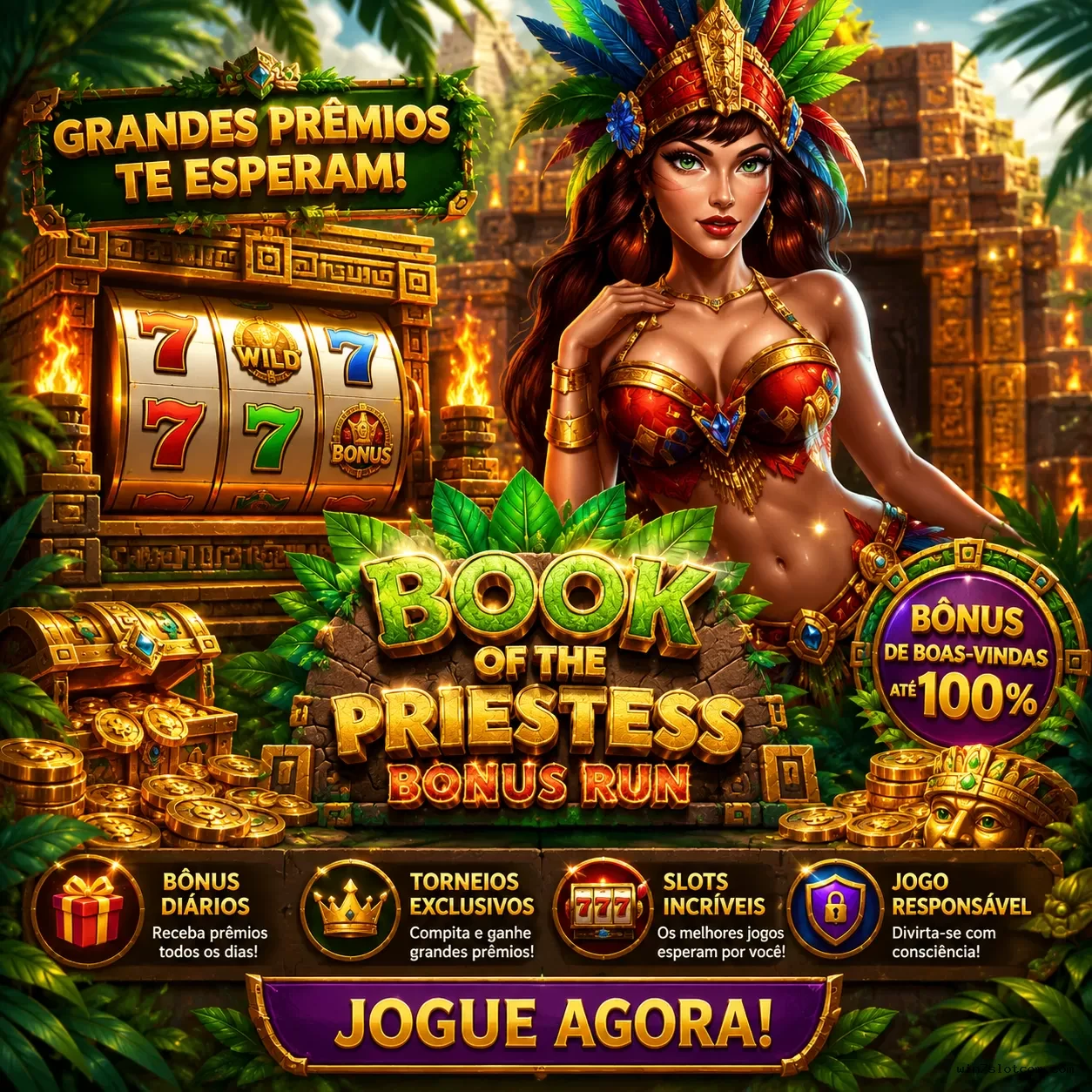 Explorando BookOfThePriestess: Um Mergulho no Mundo de Win7slot.com